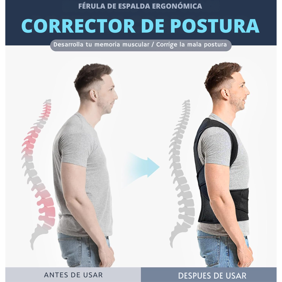 Corrector de Postura para Hombres y Mujeres